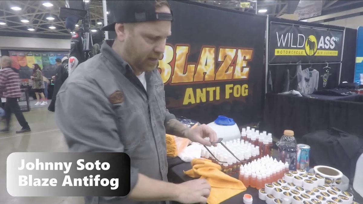 'Video thumbnail for Dallas IMS 2020 - Blaze Anti-Fog and Cleaner Interview'