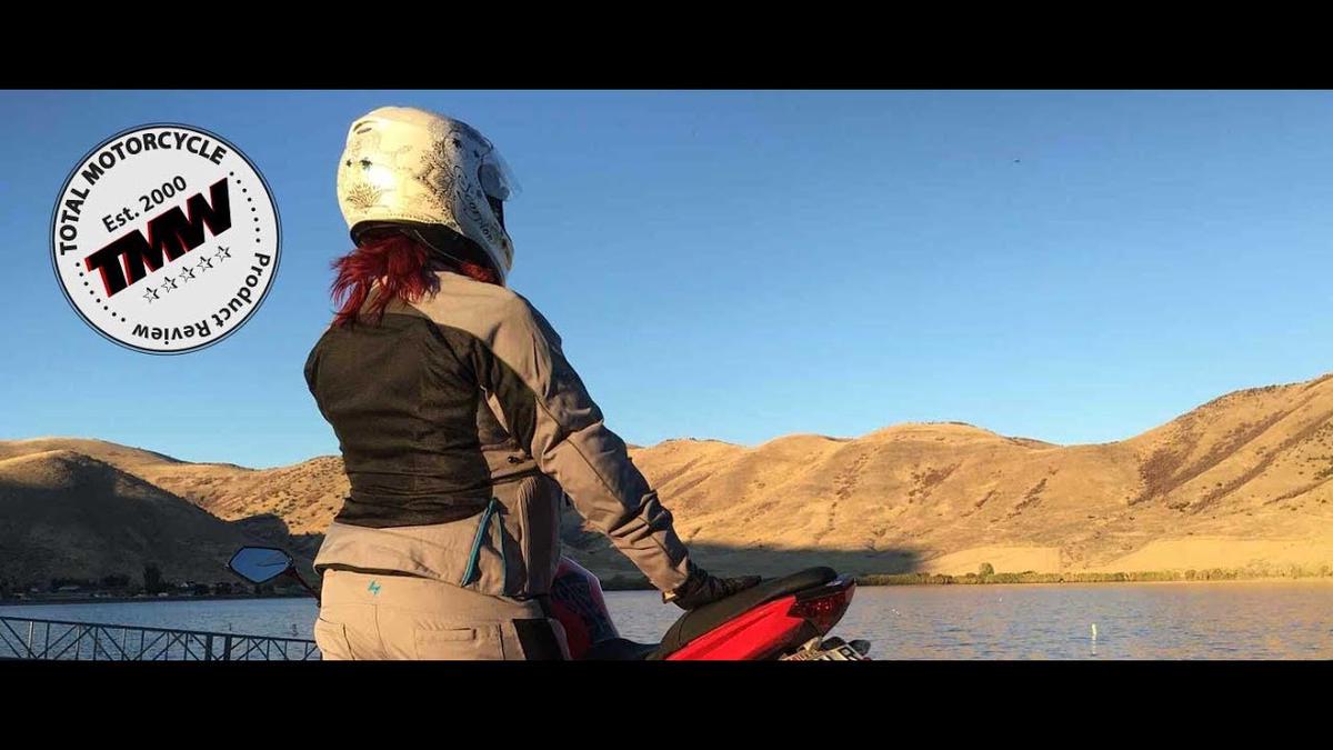 'Video thumbnail for Scorpion Maia Jacket and Pants and EXO-T510 Helmet Review - Total Motorcycle'