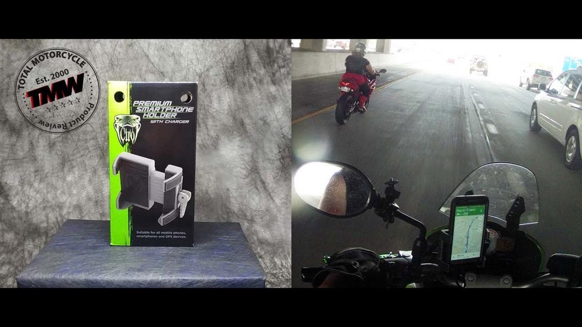 'Video thumbnail for Total Motorcycle Review: Ciro 3D Premium Smartphone Holder'