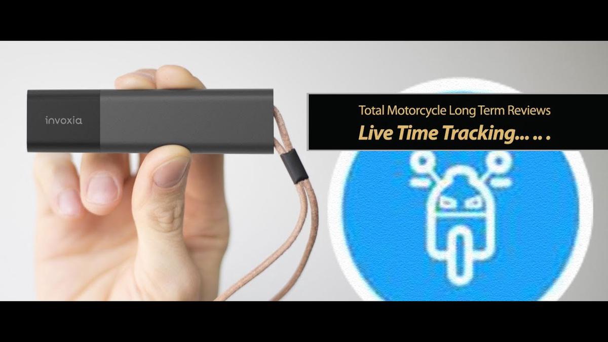'Video thumbnail for Live Time Tracking! Invoxia GPS Tracker for Motorcycles – TMW Reviews'