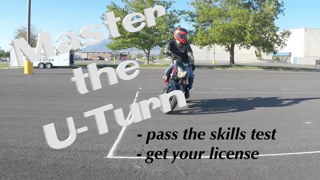 'Video thumbnail for Motorcycle Counterweighting - Master the U-Turn!!'