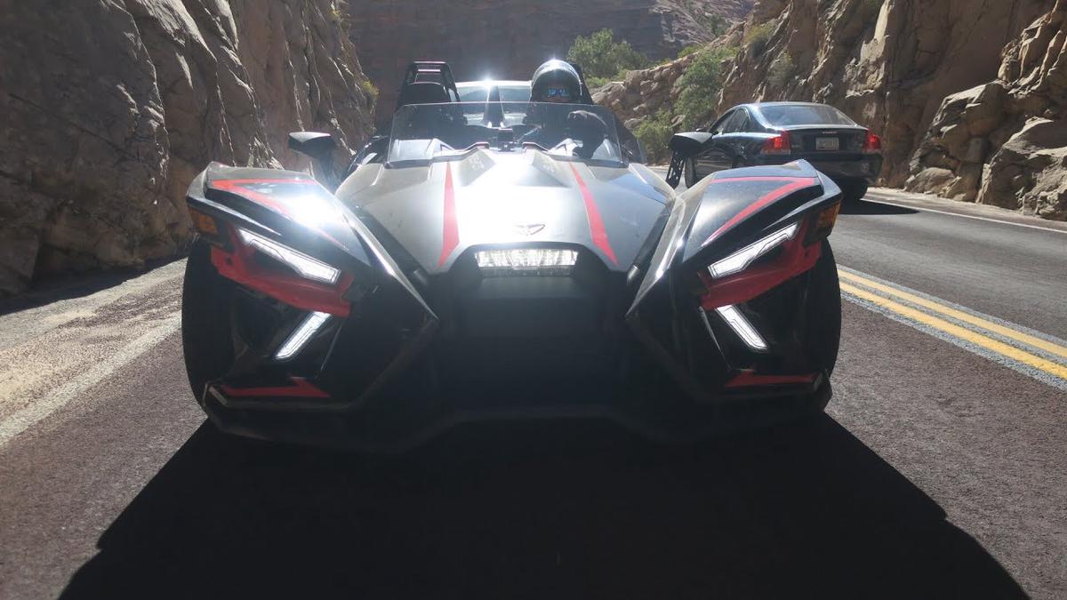 'Video thumbnail for Touring in the Batmobile: The Slingshot Effect'
