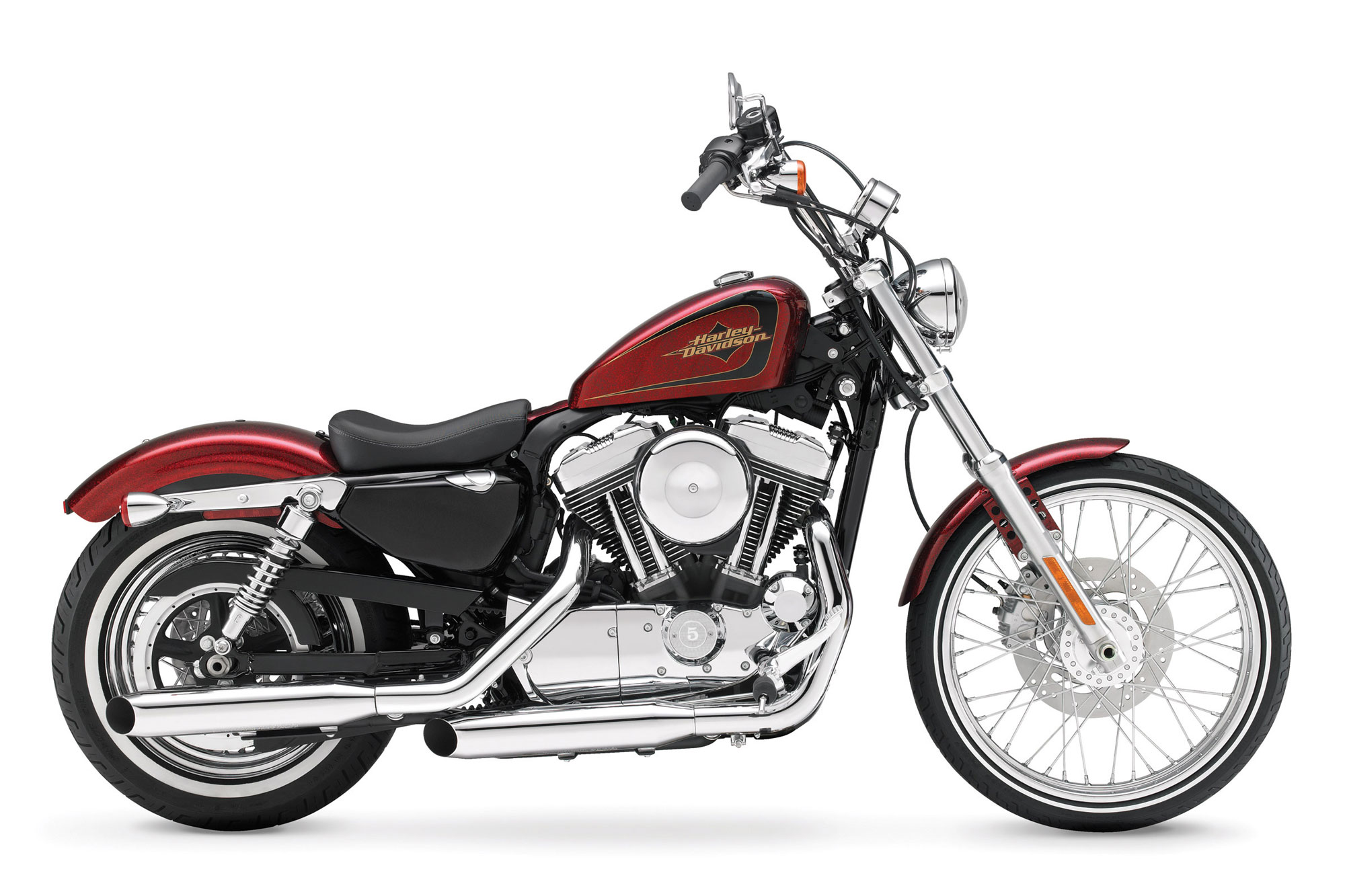 Harley Davidson XL 1200V 72 Seventy-Two 2012 Metallic Red Moto 1:18 Model 12014 