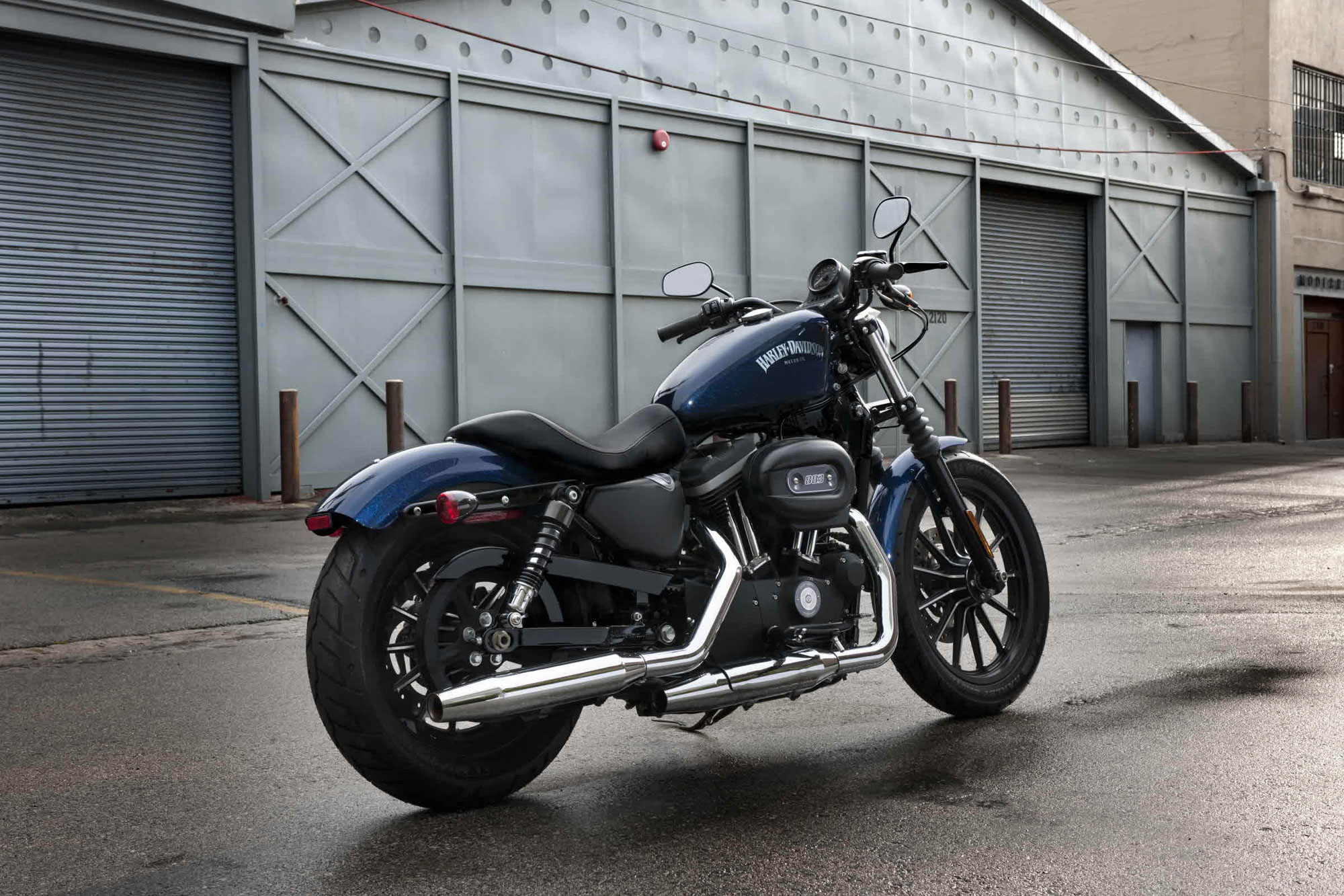 2012 Harley Davidson Xl883n Iron 883 Review