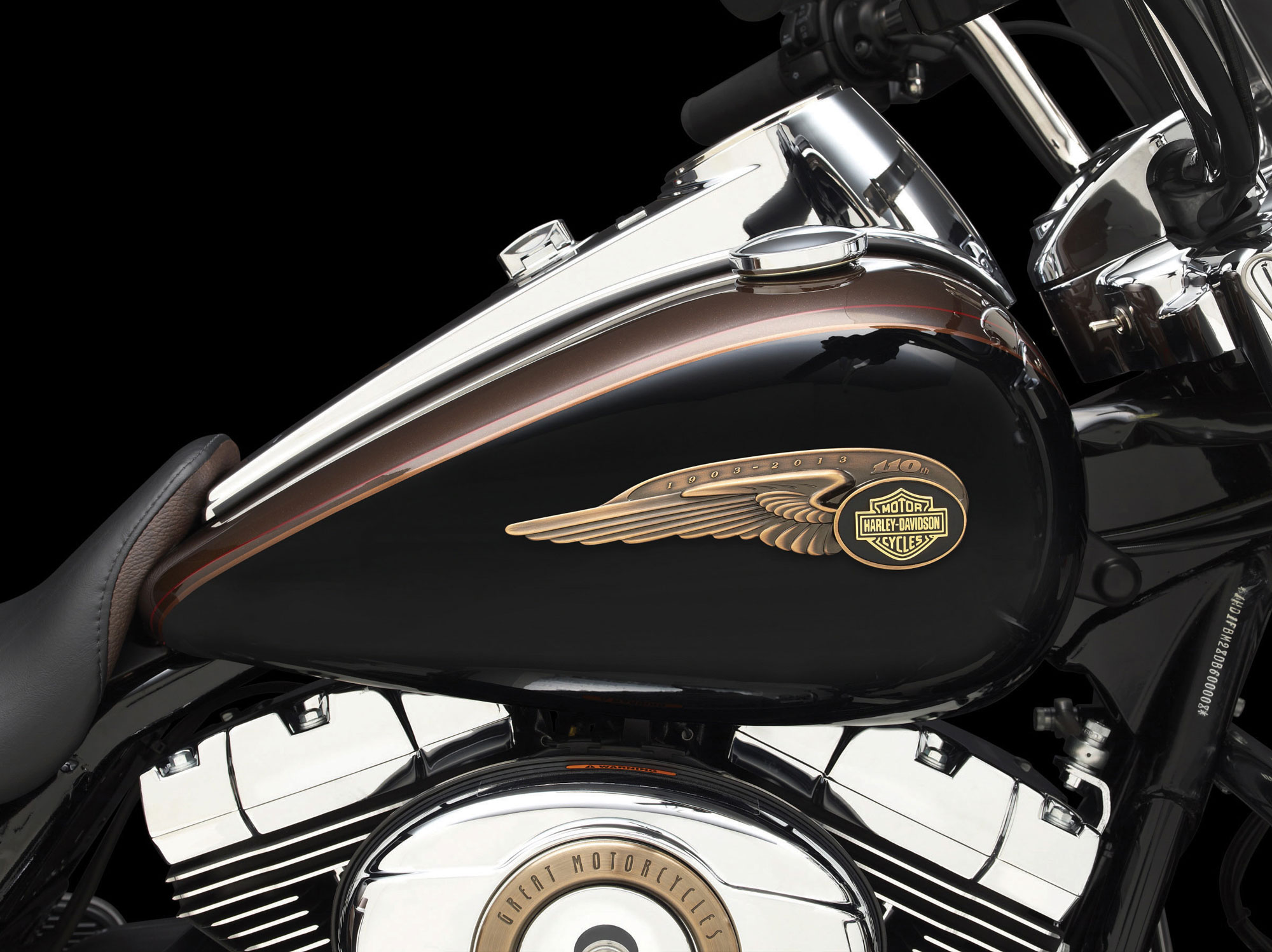 Harley-Davidson Touring Road King 100th Anniversary decals full kit # 110 