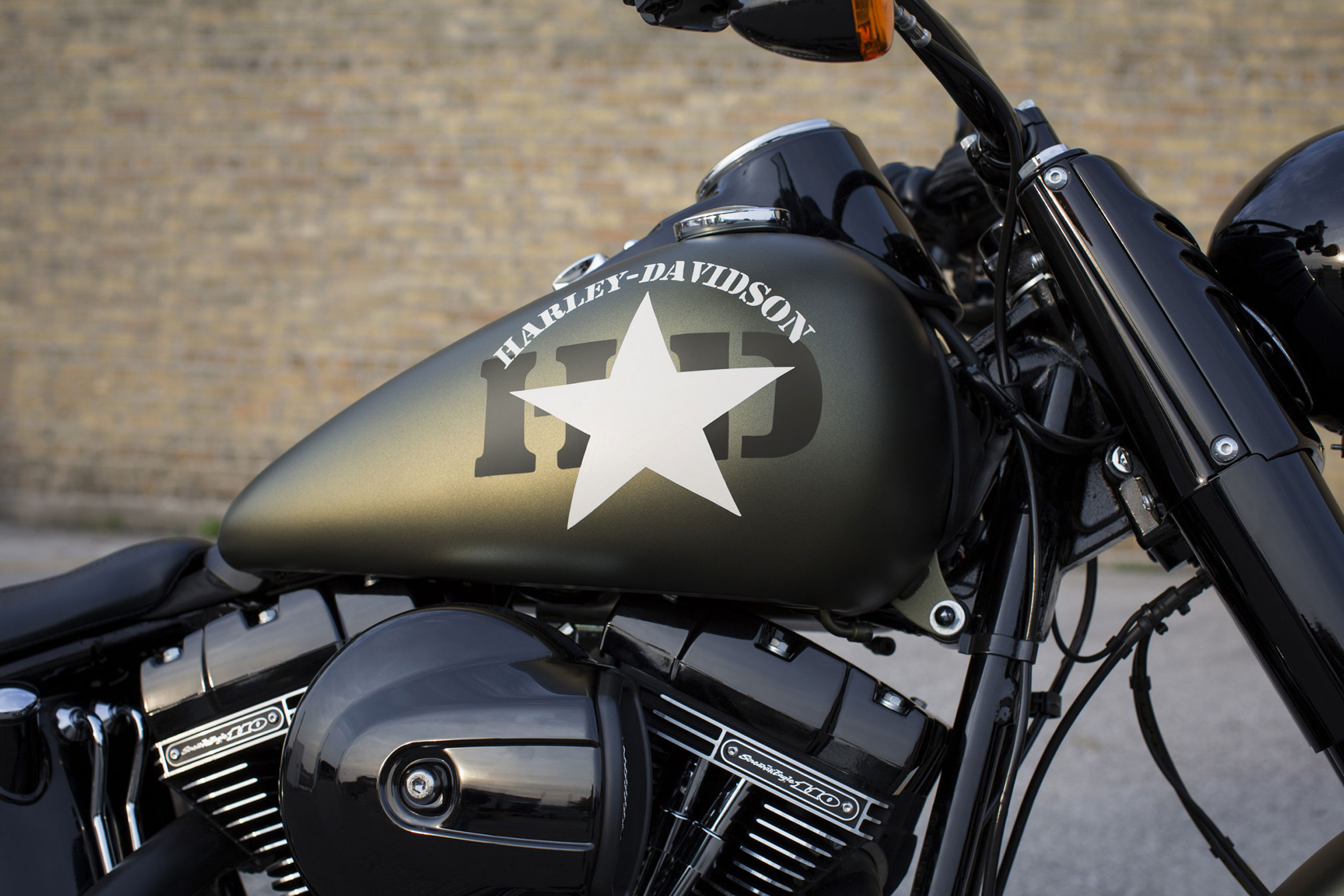 2016 Harley Davidson Softail Slim S Fat Custom Review