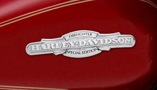 2008 Harley-Davidson Peace Officer Tank Medallion