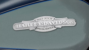 2008 Harley-Davidson Peace Officer Tank Medallion