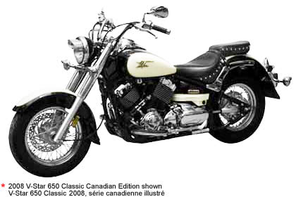 2008 Yamaha V-Star 1100 Classic Canadian Edition 