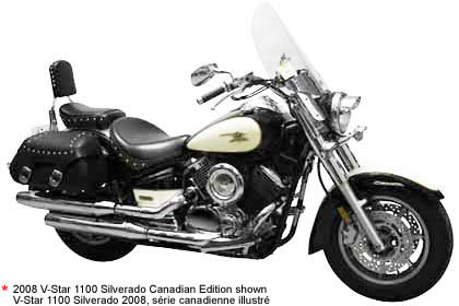 2008 Yamaha V-Star 650 Silverado Canadian Edition 
