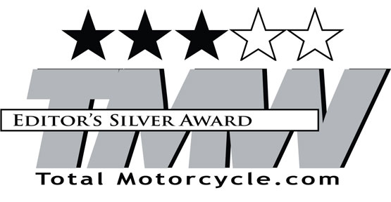 Total Motorcycle Editor's Silver Award