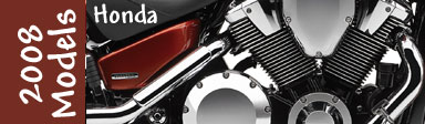 New 2008 Honda Motorcycles Models