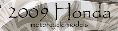 Over 40 new 2009 Honda Motorcycles