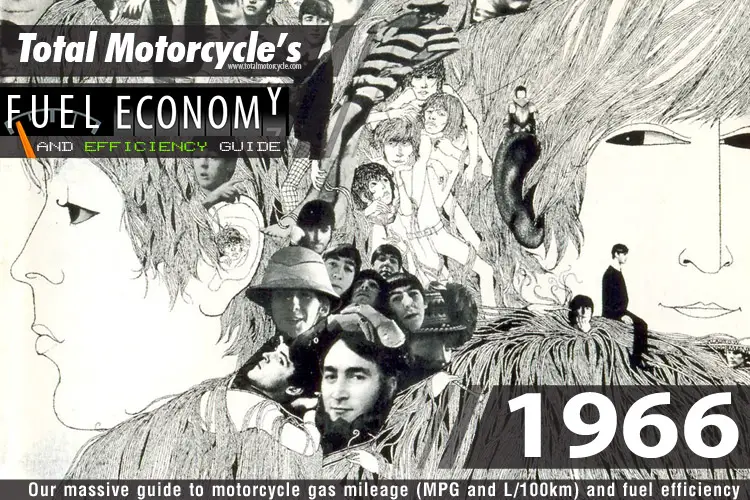 1966 Motorcycle MPG Fuel Economy Guide