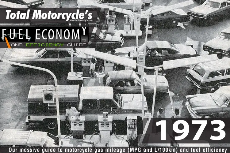 1973 Motorcycle MPG Fuel Economy Guide