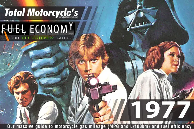 1977 Motorcycle MPG Fuel Economy Guide