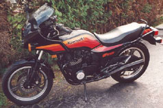 1986 Kawasaki GPz 550