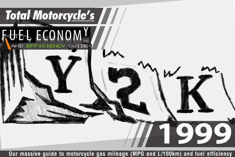 1999 Motorcycle MPG Fuel Economy Guide