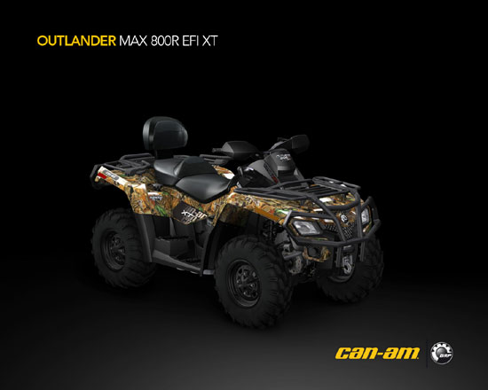 2009 Can-Am Outlander MAX 800R EFI 