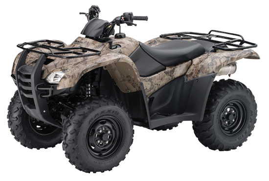 2009 Honda FourTrax Rancher AT with Power Steering TRX420FPA 