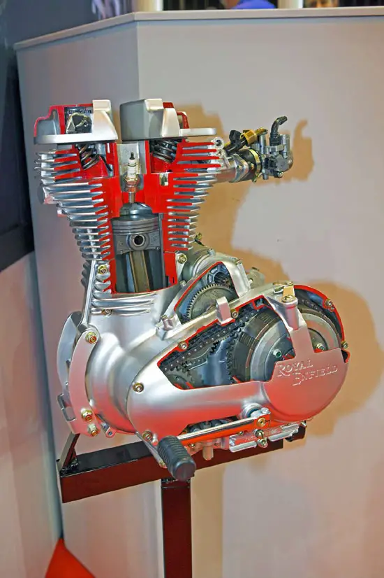 2009 Royal Enfield 500cc UCE EFI Engine 