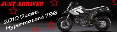 New 2010 Ducati Hypermotard 796!