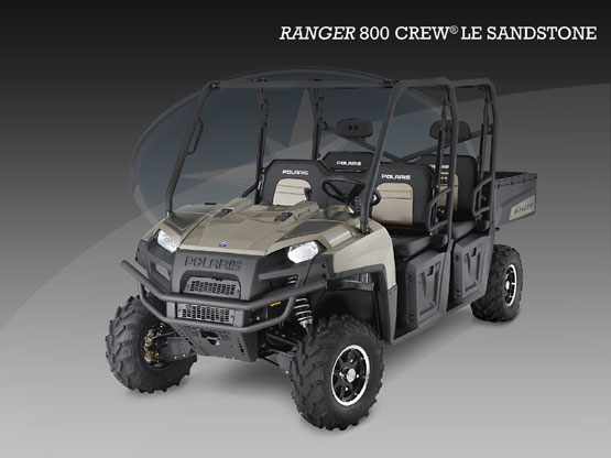 2010 Polaris Ranger 800 CREW Sandstone LE 