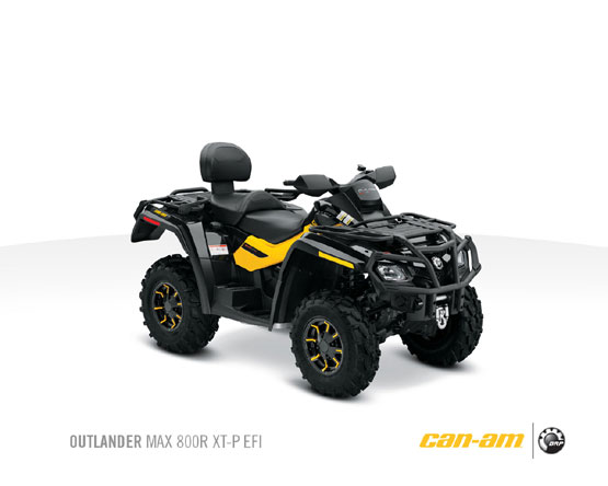 2011 Can-Am Outlander Max 800R XT-P 