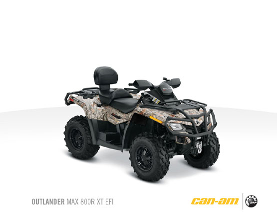 2011 Can-Am Outlander Max 800R XT 