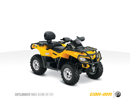 2011 Can-Am Outlander Max 800R XT 