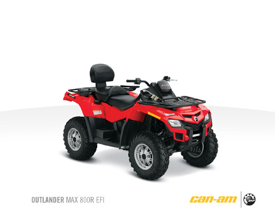 2011 Can-Am Outlander Max 800R 