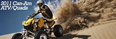 38 new 2011 Can-Am ATV/Quads released!