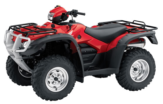 2011 Honda FourTrax Foreman Rubicon with EPS and GPS TRX500FGA 