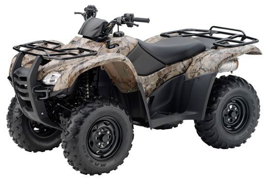 2011 Honda FourTrax Rancher AT with Power Steering TRX420FPA 