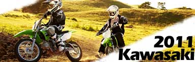 2011 Kawasaki Motocross and Offroad motorcycle models