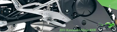 Exciting 2011 Kawasaki Ninja 400R