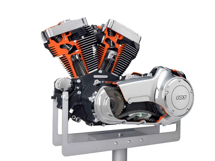 2012 Harley-Davidson Twin Cam 103 V-Twin Engine 