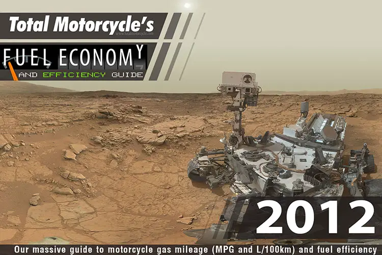 2012 Motorcycle MPG Fuel Economy Guide