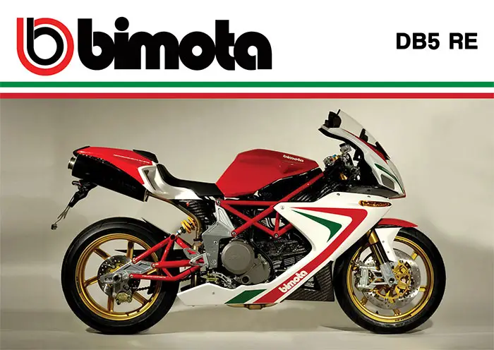 2013 Bimota DB5, DB5 E Desiderio, DB5 RE 