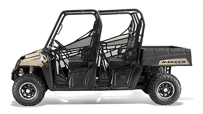 2013 Polaris Ranger Crew 500 EFI Sandstone Metallic LE