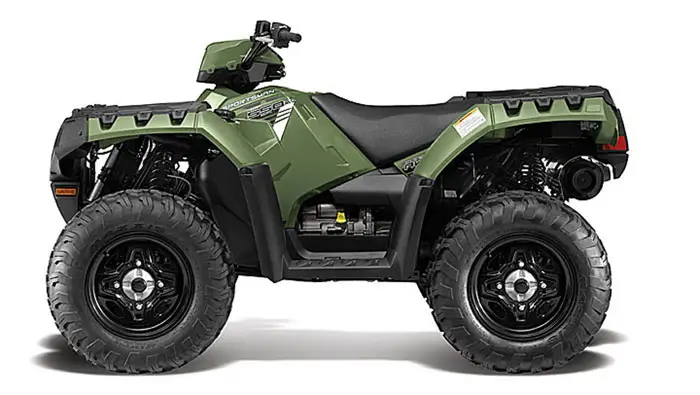 2013 Polaris Sportsman 550 Sage Green Review