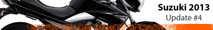 2013 Suzuki Motorcycles - Update #4