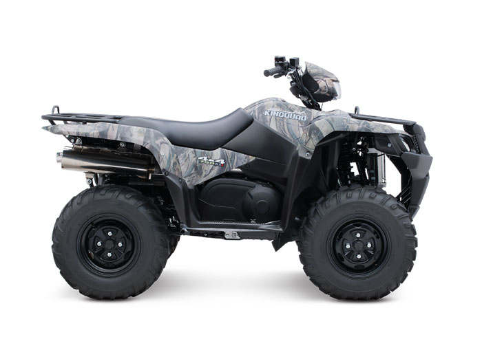 2013 Suzuki KingQuad 750AXi Camo Review