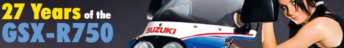 The legendary Suzuki GSX-R750 on Total Motorcycle