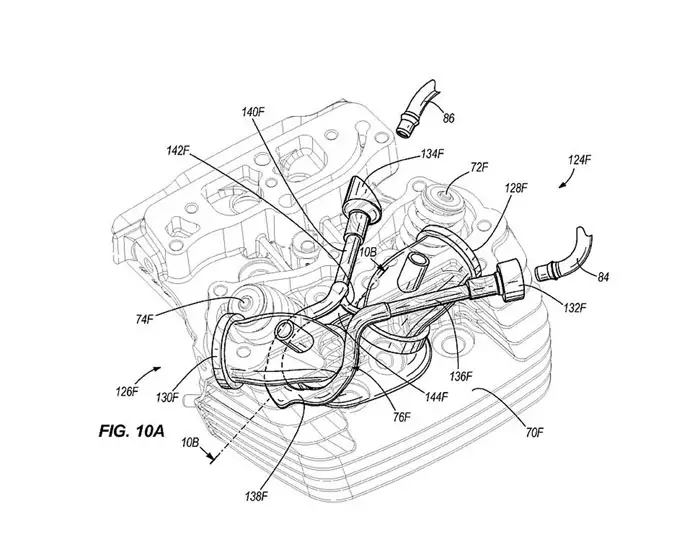 2011 Harley-Davidson Water Cooled Engine US Patent