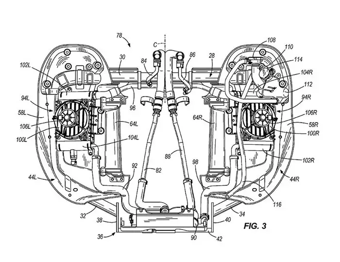 2011 Harley-Davidson Water Cooled Engine US Patent