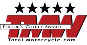 TMW Editor's Choice Award 5 Stars Total Motorcycle.com