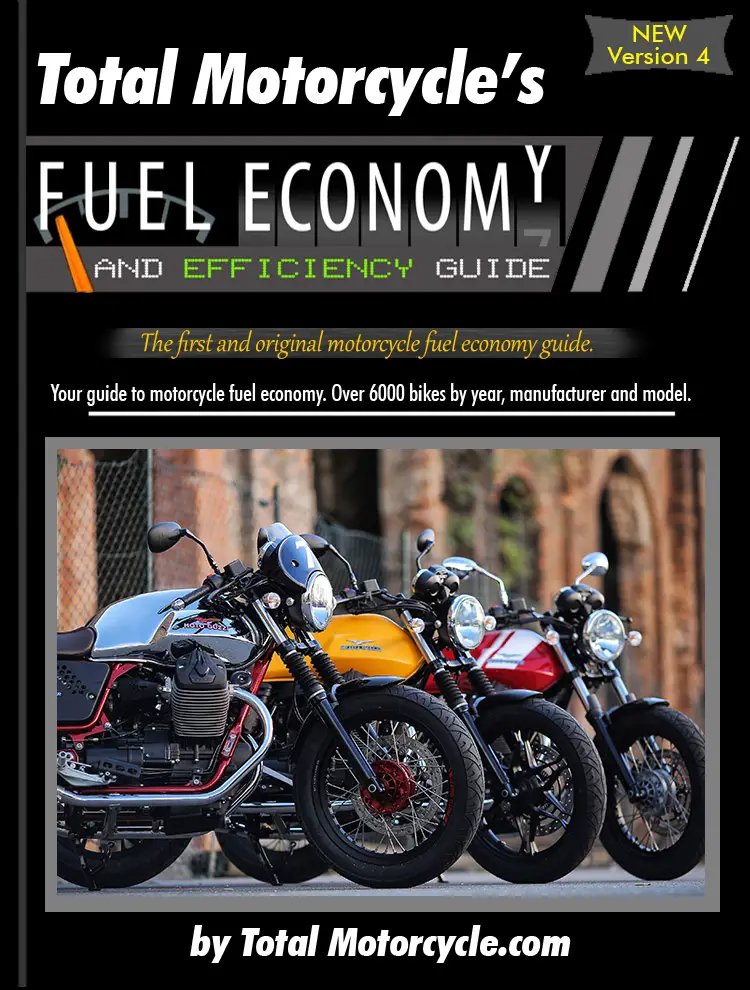 Total Motorcycle Fuel Economy Guide in MPG and L/100km