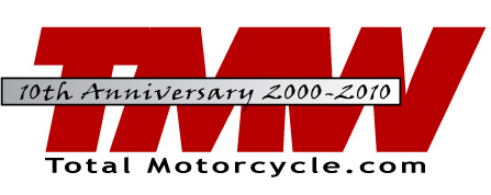 Total Motorcycle 10th Anniversary Logo 2000-2010
