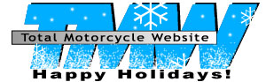 Total Motorcycle Happy Holidays Logo